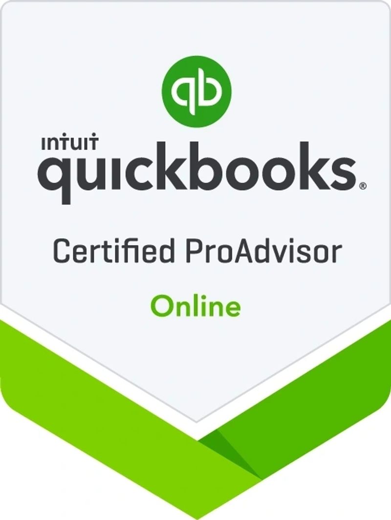 Accounting workspace with calculator and tax documents